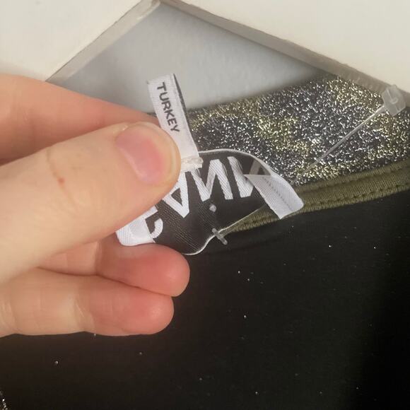 Ganni Leopard Print Cardigan Shimmer Capsule Wardrobe Office sz 40 PTP 19" sz L - Picture 3 of 8